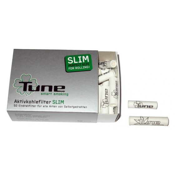Acti Tube Regular 7mm - Aktivkohlefilter, 50 Stk.