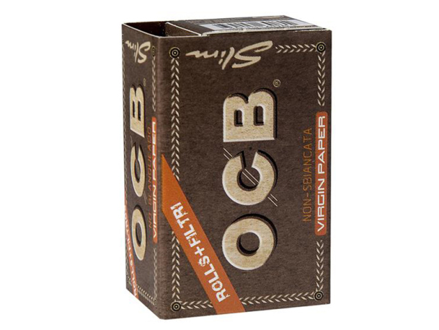 OCB Rolls - Virgin Ungebleicht + Tips