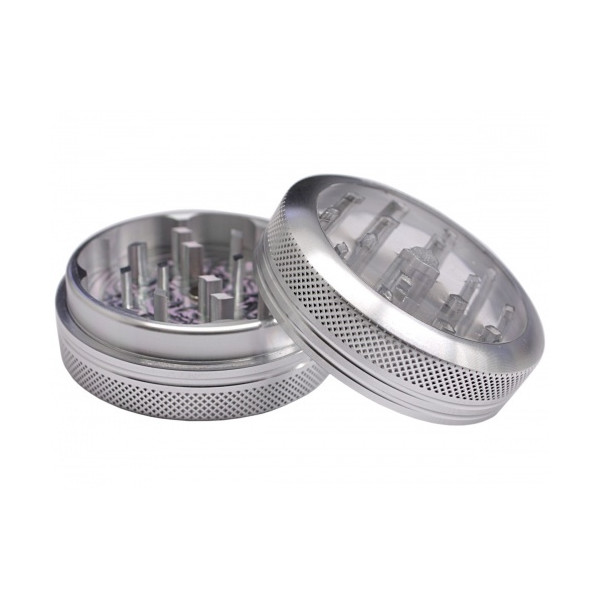 Hammercraft - Grinder mit durchsichtigem Deckel, 2 Part