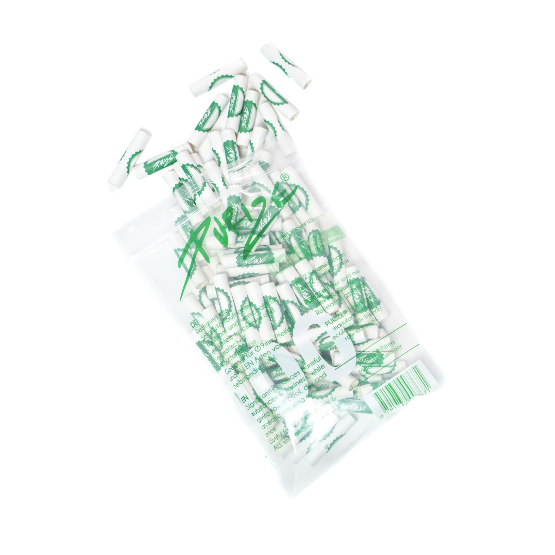 Purize Regular - Aktivkohlefilter, 100 Stk. Purize Regular - Aktivkohlefilter, 100 Stk.