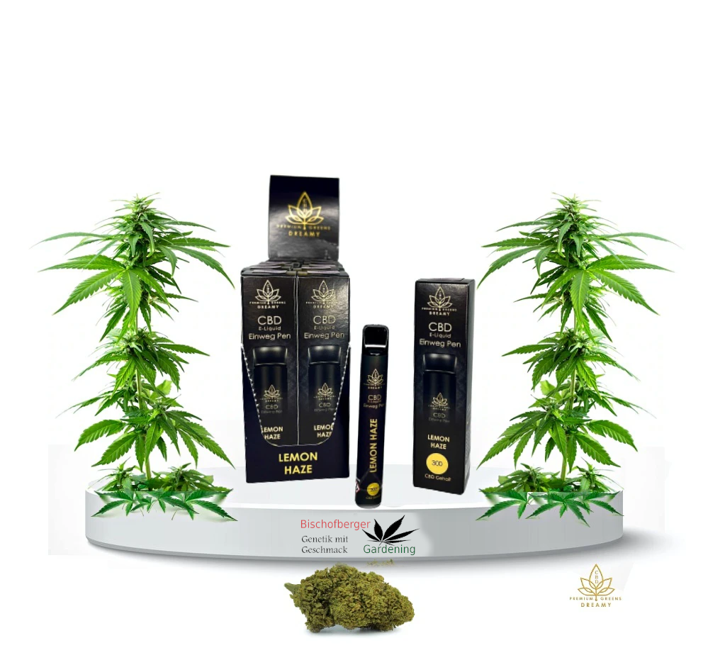 Dreamy CBD Vape - Lemon Haze, mit Airflow