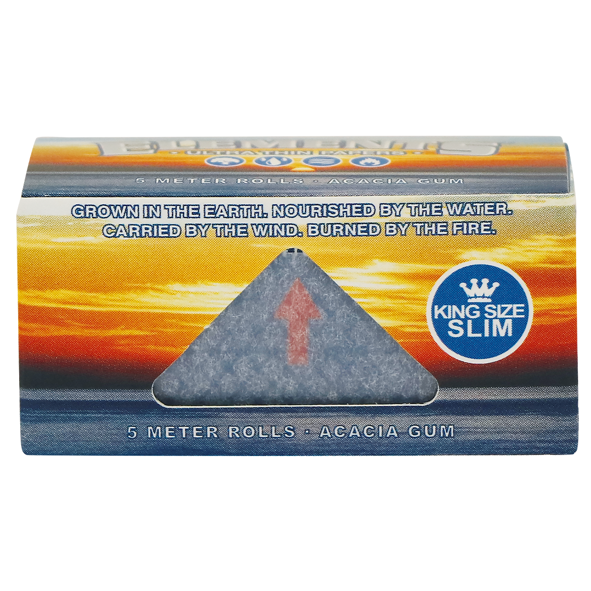 Elements Rolls - Blue, King Size Slim Elements Rolls - Blue, King Size Slim