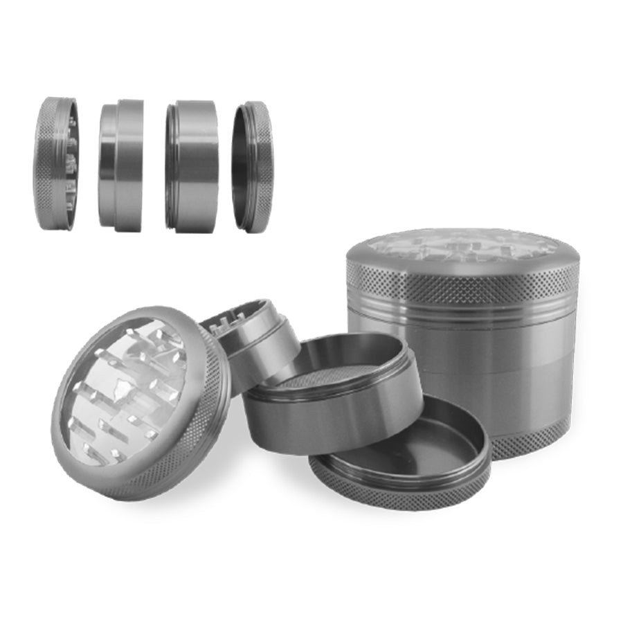 Hammercraft Grinder - mit durchsichtigem Deckel, 4 Part Hammercraft Grinder - mit durchsichtigem Deckel, 4 Part