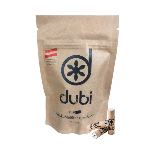dubi - Aktivkohlefilter, 42 Stk. dubi - Aktivkohlefilter, 42 Stk.