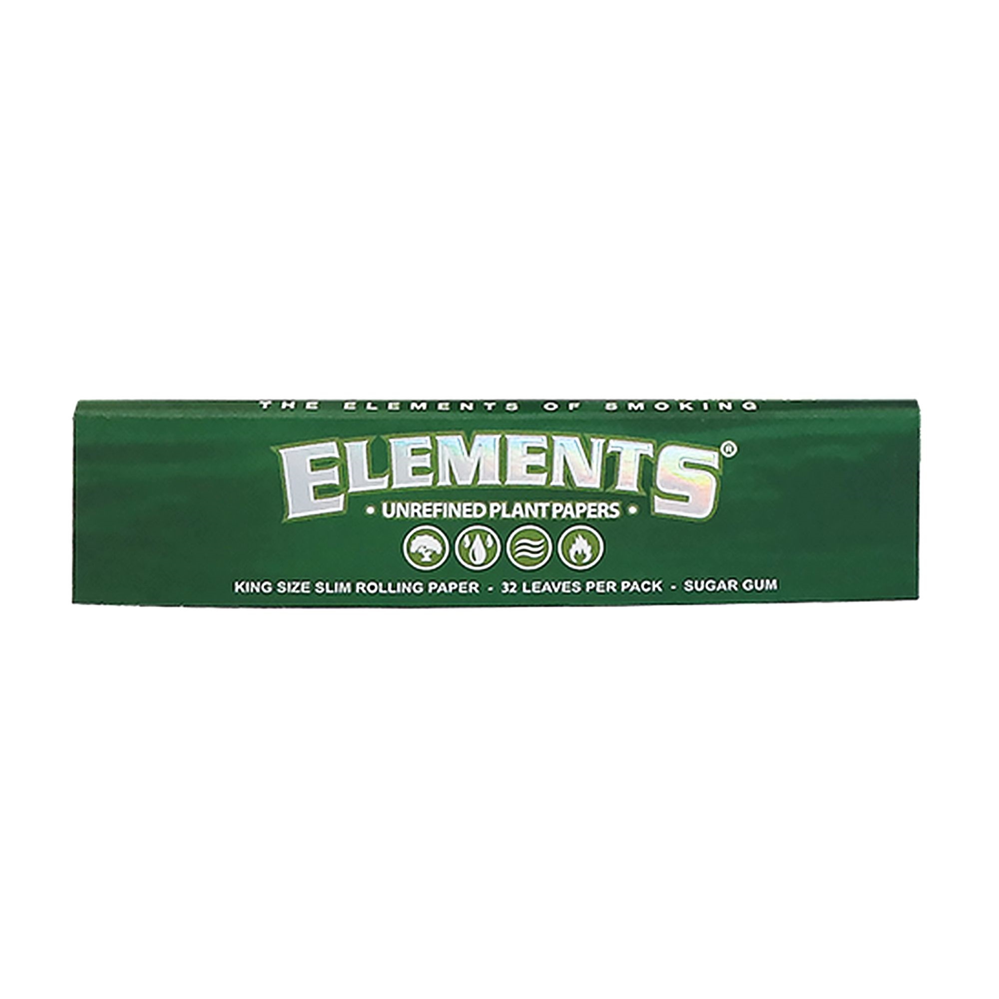Elements - Unrefined Plant Papers, King Size Slim Elements - Unrefined Plant Papers, King Size Slim